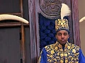King Oyo ascended to the throne at the age of three but was crowned on reaching adulthood at 18 in 2010