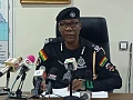 Deputy Commissioner of Police, Eric Asamoah Asiedu, Tema Regional Police Commander speaking at the media encounter