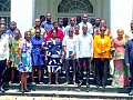 Mary Ama Bawa (3rd from right) from Capacity Building and Awareness Creation Department of CSA and CRCC participants in the event