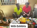 The suspects and the exhbits