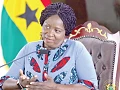 Vice-President Prof. Naana Jane Opoku-Agyemang  addressing the IMCC meeting
