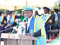 Mr Joseph Bukari Nikpe, Minister for Transport addressing the congregation.