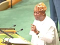 President John Dramani Mahama addressing the 81st Session of the United Nations General Assembly in New York, USA.