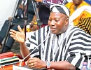 Mahama Ayariga   making his submissions before Parliament’s Appointments Committee. Picture: ELVIS NII NOI DOWUONA 