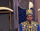 King Oyo ascended to the throne at the age of three but was crowned on reaching adulthood at 18 in 2010