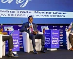 Musah Abdallah (middle), Head of Corporate and Investment Banking, Stanbic Bank Ghana, addressing the Graphic/Stanbic Bank Breakfast Meeting. Picture: ELVIS NII NOI DOWUONA