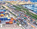 Heavy-duty trucks parked on the shoulders of the roads have become a common sight in the Tema Port enclave