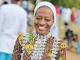 Hamdia Issahaku is now putting her training into practice through her national service at the Tema General Hospital