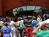 A maternity ward in Panama City was among the buildings evacuated during the tremors