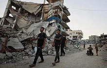 Reconstruction has yet to begin in Gaza almost a year after a ceasefire came into force