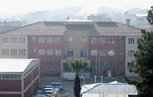 A photo of the school where the attack took place, taken in 2022