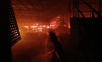 Fire guts Melcom warehouse at Tema Free Zones, no casualties reported