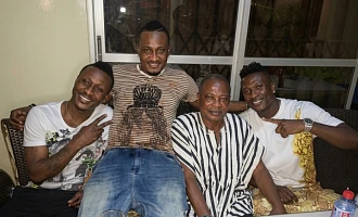'I'm happy you saw my greatness' – Asamoah Gyan mourns father's passing