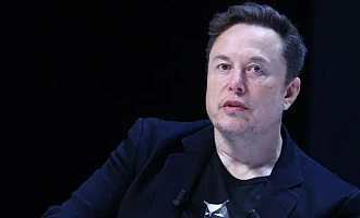 Elon Musk during the Cannes Lions International Festival Of Creativity 2024.