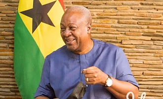 'Ours were quiet' – Prez Mahama jokes that national anthem should be requirement for Black Stars selection