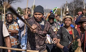 Protests have been held across South Africa as thousands demand that all undocumented migrants leave the country