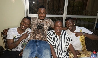 'I'm happy you saw my greatness' – Asamoah Gyan mourns father's passing