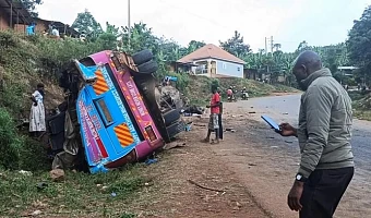 The bus was carrying pupils on a field trip when the accident occurred