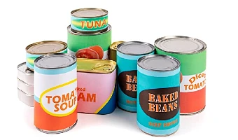 Canned foods can get contaminated if there are deep dents, rust or punctures