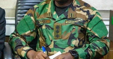 Colonel K.S. Appiah - Director of Operations at the National Anti-illegal Mining Operations Secretariat