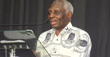 Tsatsu Tsikata, Legal luminary and statesman —speaking at the event