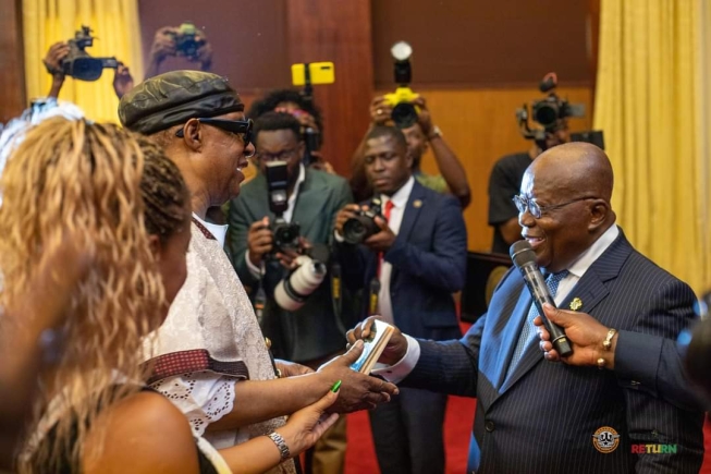 VIDEO: Watch the emotional moment Stevie Wonder was handed his Ghanaian passport